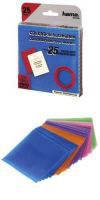 Конверты пластиковые для CD, 25 шт. в упаковке, цветные, Hama