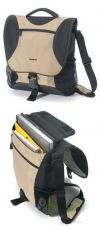 "Сумка для 15-15.4"" CollegeMotion black/beige, полиэстер/нейлон, черный/бежевый, (380 x 350 x 120 мм), Dicota"