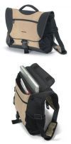 "Сумка для 15-15.4"" CollegeAction black/beige, полиэстер/нейлон, черный/бежевый, (420 x 350 x 100 мм), Dicota"