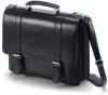 "Сумка для 15-15.4"" BusinessLeather, кожа, черный, (350 x 290 x 50 мм), Dicota"