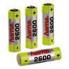 Аккумулятор AA Ni-МН 2600 мАч/1.2 В, 4 шт., Hama