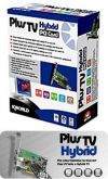 Внутренний ТВ-тюнер K-World DVB-T 210 D/A PCI, цифро-аналоговый (гибридный), NTSC/PAL/SECAM, FM-тюнер, пульт ДУ