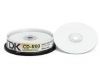 CD-R TDK 700МБ, 80 мин., 48x-52x, 10шт., Cake Box, Printable, (CD-R80PWWCBA10-V), записываемый компакт-диск