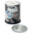 CD-R TDK 700МБ, 80 мин., 52x, 100шт., Cake Box, (CD-R80CBA100-B), записываемый компакт-диск