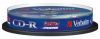 CD-R Verbatim 700МБ, 80 мин., 52x, 10шт., Cake Box , DL, (43437), записываемый компакт-диск