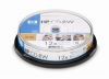 (CWE00018) CD-RW HP 700МБ, 80 мин., 4-12x, 10шт., Spindle, перезаписываемый компакт-диск