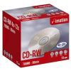 CD-RW Imation 700МБ, 80 мин., 4-12x, 10 шт., Jewel Case, (7747), перезаписываемый компакт-диск
