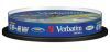 CD-RW Verbatim 700МБ, 80 мин., 8-10x, 10шт., Cake Box, DL+, (43480), перезаписываемый компакт-диск
