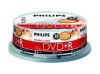 DVD+R Philips 8.5ГБ, 8x, 25шт., Cake Box, двухслойные, Printable, (9652), записываемый DVD диск