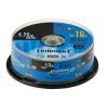 DVD+R Intenso 4.7ГБ, 16x, 25шт., Cake Box, (4111154), записываемый DVD диск