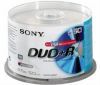 DVD+R Sony 4.7ГБ, 16x, 50шт., Cake Box, (50DPR120BSP), записываемый DVD диск