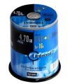 DVD+R Intenso 4.7ГБ, 16x, 100шт., Cake Box, (4111156), записываемый DVD диск