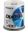 DVD+R Sony 4.7ГБ, 16x, 100шт., Cake Box, (100DPR120BSP), записываемый DVD диск