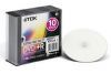 DVD+R TDK 4.7ГБ, 16x, 10шт., Slim Case, Printable, (DVD+R47PWWSCED10), записываемый DVD диск