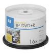 (DRE00026WIP) DVD+R HP 4.7ГБ, 16x, 50шт., Spindle, Printable, записываемый DVD диск