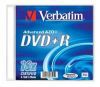 DVD+R Verbatim 4.7ГБ, 16x, 20шт., Slim Case, (43515), записываемый DVD диск