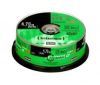 DVD-R Intenso 4.7ГБ, 16x, 25шт., Cake Box, (4101154), записываемый DVD диск