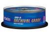 DVD-R Verbatim 4.7ГБ, 8x, 25шт., Cake Box, Archival Grade, Photo Printable, (43634), записываемый DVD диск