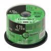 DVD-R Intenso 4.7ГБ, 16x, 50шт., Cake Box, (4101155), записываемый DVD диск