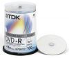 DVD-R TDK 4.7ГБ, 16x, 100шт., Cake Box, Printable, (DVD-R47PWWCBED100), записываемый DVD диск