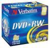 DVD+RW Verbatim 4.7ГБ, 8x, 10шт., Jewel Case, (43527), перезаписываемый DVD диск