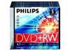 DVD+RW Philips 4.7ГБ, 4x, 5шт., Slim Case, (dw4sso5f/00), перезаписываемый DVD диск