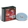 DVD+RW TDK 4.7ГБ, 4x, 10шт., Slim Case, (DVD+RW47SCNEB10), перезаписываемый DVD диск