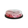 DVD-RW TDK 4.7ГБ, 4x, 10шт., Cake Box, (DVD-RW47CBNC10-W), перезаписываемый DVD диск