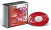 DVD-RW TDK 4.7ГБ, 6x, 10шт., Slim Case, (DVD-RW47SCED10-L), перезаписываемый DVD диск