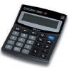 Калькулятор настольный citSDC-812B II, 12 разрядов, двойное питание, черный, корректировка, размер 125х100х11 мм