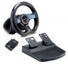 Руль Genius Wireless Trio Racer с педалями, для PC и PlayStation2, PlayStation3 , с обратной связью
